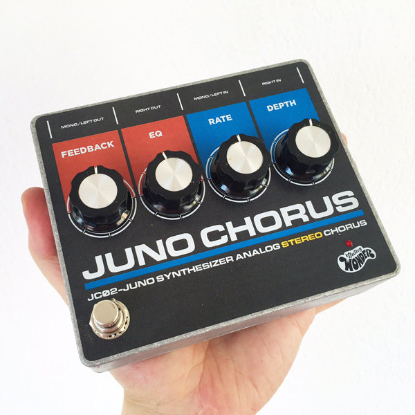 zonnebloem Weg mengsel Juno Chorus | Effectivy Wonder Pedals